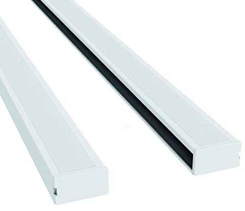 Seitenprofile für Rollo Kassette Pure - Window-Decoration.com - 130 cm