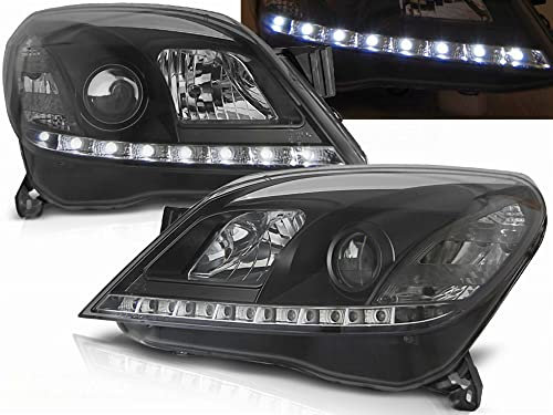 Tuning-Tec Led Scheinwerfer Set in schwarz für Opel Astra H