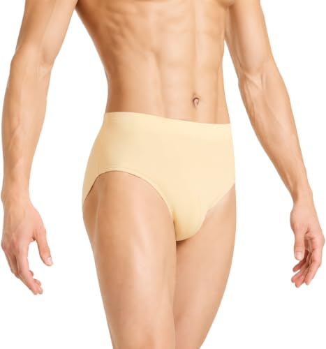 Mulnall Men’s Underwear Briefs Ballet Dance Belt(23401-18-XL) Nude