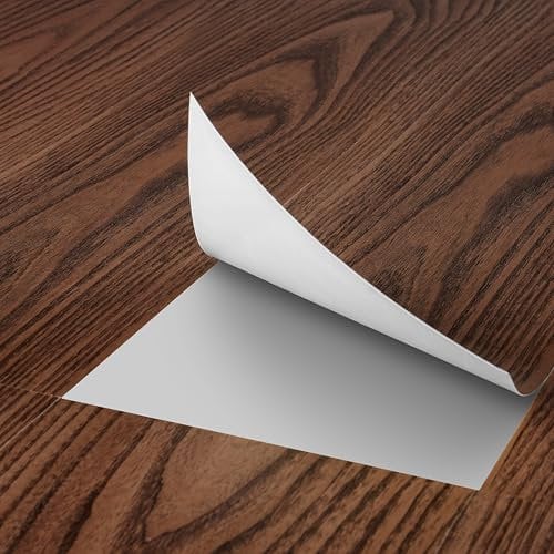 FunStick 90 X 15CM 30 Stück Fliesenaufkleber Boden Holzoptik PVC Bodenbelag Retro Selbstklebende Fliesen Boden Holz Klebe Vinylboden Selbstklebend Holzoptik Vinylboden Fliesenoptik Badezimmer Linoleum