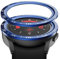 GIOPUEY Bague de Protection Compatible avec Samsung Galaxy Watch 5 Pro,Anneau pour Montre Connectée Bezel Ring Styling, Lunette de Protection en métal en Alliage d'aluminium - A-Blue