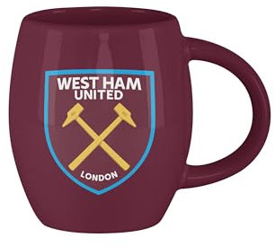 FOCO Grande tasse à thé et café sous licence officielle West Ham United FC Football