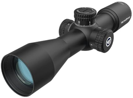 Vector Optics SCOM-41 Veyron 10x44 SFP Zielfernrohr für Sport, Airsoft und Jagd, Luftgewehr, Ziel-Visier, Gewehrzielfernrohr, Rifle Scope, umfangreiches Zubehör