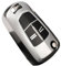 KUNIO Schlüsselhülle Passt für Opel Adam Antara Mokka Corsa D Astra h corsa f Astra J Insignia Vectra C Zafira L778 Schutzhülle TPU Schlüsselcover Schlüsseletui C Silber
