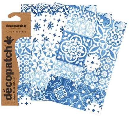 Décopatch - Blatt, C904C, Mehrfarbig