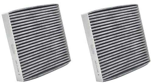 Rufutle Auto Innenraumfilter für Toyota 4Runner Avalon Camry Yaris Highlander RAV4 Sequoia, Innenraumluftfilter 87139-YZZ10/87139-52040