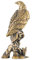Vintage Kupfer Adler Figur handgefertigt Tier Dekor für Büro und Zuhause