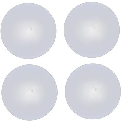 Lurrose Schmuckgussform Zeitformen-set 4-teilig 30 Mm Weiße Silikonform Antihaftbeschichtet Hohe Transparenz Für Die Herstellung Von Kunsthandwerk