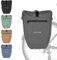 CEVISS Fahrradtasche aus TPU für Gepäckträger 28L Wasserdicht mit Reflektoren, Quick Connect System mit Trage- und Umhängegurt