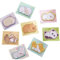 WUNZILO 240 pcs Niedliche Cartoon-Tier Haftnotizen, Selbstklebende Klebezettel, Mini Sticky Notes für Büro und Schule Kleine Geschenke, Mitgebsel, Schüler, Geburtstag -Lustige Post-its, Notizzettel