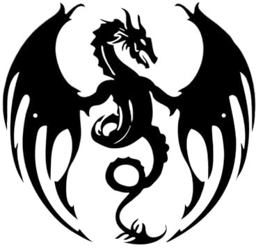 Gwtdtoad Drachen Wanddeko Metall Drachen Wandkunst Schwarze Gothic Drachen Deko Dekorative Wandskulptur Für Die Küche,Zuhause, Outdoor,Bürodekoration 27x26x2cm