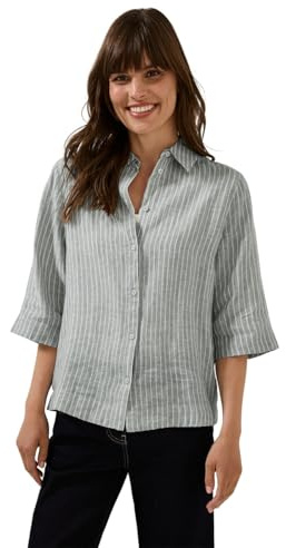 Cecil Damen B345374 Bluse, Chambray Balmy Khaki, L