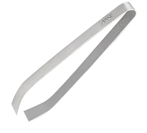 Japanese Knife Company Medium Japanese Fish Tweezers Matt | Flat pincer grip holds slippery bones securely without tearing delicate flesh, with a dishwasher-safe finish for hygiene.
