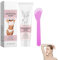 Crema depilazione, zona bikini, zona intima, gambe, braccia, ascelle, crema idratante, depilazione rapida, delicata e indolore, con raschietto per tutti i tipi di pelle