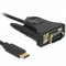 Delock Adapter USB Type-C 1 x Seriell DB9 RS-232