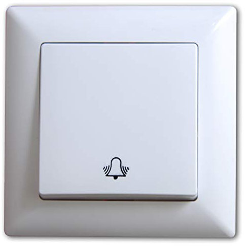 Schalterprogramm Gunsan Visage weiß (Klingeltaster Taster-Klingel Unterputz)