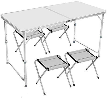 KAD Desktop Home Simple Moderner kleiner Tisch, multifunktionaler, klappbarer, abnehmbarer Tisch/Weiß