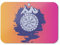 BLAK TEE Night Time Mouse Pad 18 x 22 cm in 3 Colours Pink Yellow