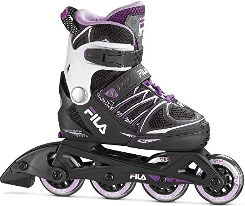 FILA SKATES Damen X-one G Inline Skate, Black/PINK/Magenta, L 35-38