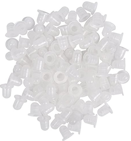 AvoDovA 200PCS Encre de Tatouage Gobelets, Jetable Tasse de Encre Tatouage, Petites Tasse de Pigment, Coupes Encres en Silicone, Fournitures de Tatouage, Tatouage Encre Cap pour Tatouage Maquillage