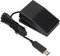 USB-Fußpedalschalter für Spiele, Ein-Tasten-Steuerungsprogramm, Computermaus, Tastatur mit Kontrollleuchte, Mechanischer Pedalschalter, für Zoom, Transkriptionstasteneinstellungen, Werksprüfung, Instr