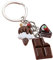 Porte-Clés Original, Chocolat, Gourmands, Pâtisserie, Gâteaux, Cuisine, Porte Clef pour Homme et Femme