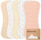 KeaBabies Bio Spucktücher Baby für Baby Junge und Mädchen - 5er Pack Ultra saugfähiges Mulltücher Baby - Unisex Moltontücher Baby - Mullwindeln Spucktücher - Spucktuch Baby (Butterflies)