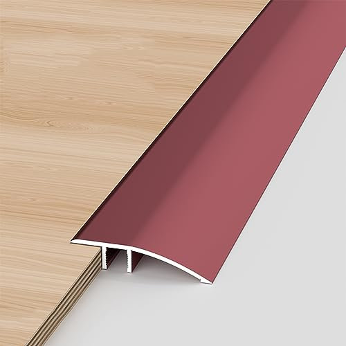 HJXGQJM Teppich Laminat ÜBergangsleiste, Aluminium-Bodenübergangsstreifen, Teppichstreifen, Für Türschwellen, Fliesen-, Laminat- Oder Teppichböden