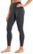 CRZ YOGA Butterluxe Damen High Waist Sport Leggings Blickdicht Yoga Leggins Sporthose Workout Gym Yogahose - 64cm Mysteriöses Grau 36