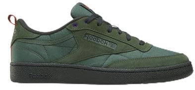 Reebok Unisex Club C 85 Sneaker,Escapegreen Grey6 Pumporange,40.5 EU