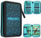 Minecraft Federmäppchen Jungen und Mädchen Mäppchen Gefüllt Creeper Federmappe mit Schreibwaren Gamer Geschenke für Kinder und Teenager (Blau/Schwarz)