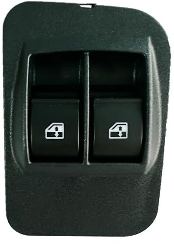GEEANDLY Interruptor de botón Mando Elevalunas Botonera 735461275 6490.G8 Compatible para Citroen Nemo para Peugeot Bipper