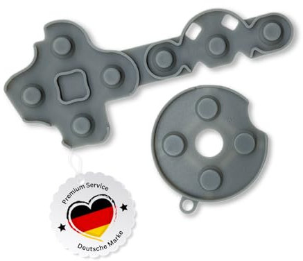Gummi Silikon Ersatz Pad für Xbox 360 Controller - Leitfähige Tasten Knöpfe Knopf Teile Buttons Rubber Ersatzteil Reparatur Steuerung Gaming