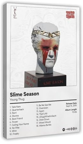 jaeilkd Slime Season Musikalbum, Poster, Leinwand, Poster, Schlafzimmer, Dekoration, Landschaft, Büro, Raumdekoration, Geschenk, 60 x 90 cm