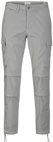 JACK & JONES Men's Jpstace Tucker Cargo AMA Noos, Ultimate Grey, 32 W/32 L