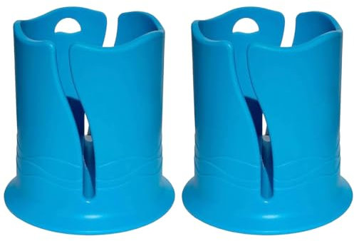 GXGM 2 Stück Blau Paddle Board Getränkehalter, stand up paddle zubehör, sup board zubehör, sup zubehör gadgets, getränkehalter boot, paddle board zubehör, getränkehalter sup