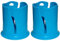 GXGM 2 Stück Blau Paddle Board Getränkehalter, stand up paddle zubehör, sup board zubehör, sup zubehör gadgets, getränkehalter boot, paddle board zubehör, getränkehalter sup