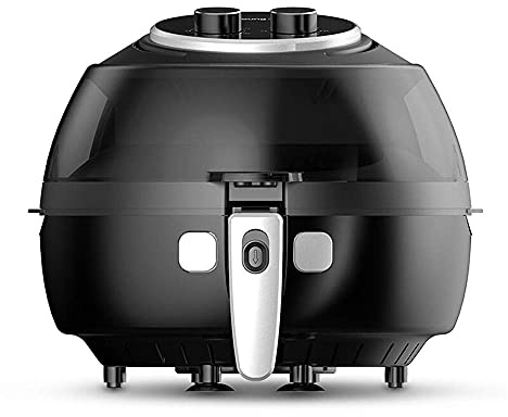 Freidora de aire Horno 5L Sin aceite Receta de freidora de aire gratis Freidora de aire caliente con memoria de punto de interrupción Temporizador y control de temperatura Antiadherente desmontable