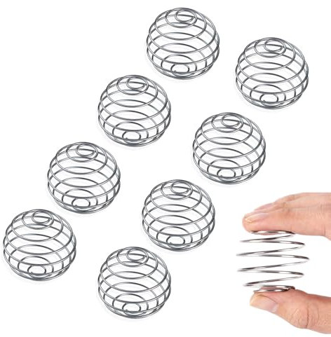 8 Stück Edelstahl Shaker Kugel Klein Shaker Ball Shaker Proteinshake Für Sport Fitness (Durchmesser 3cm)