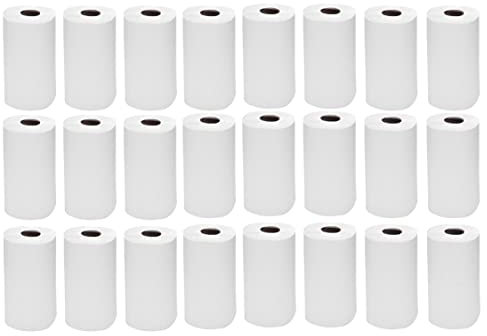 24 Rolls x 4800 Sheets White Kitchen Roll 2 Ply Strong & Absorbent Paper Towels Wiping Napkin for Kitchen Household Cleaning & Spills - Soft Durable & Disposable Ideal for Home, Restaurants & Catering