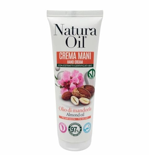 Suarez Nature Oil Handcreme verschiedene Düfte: Arganöl, Mandelöl, Jojobaöl, Kokosöl 75 ml (1 Einheit, Mandelöl)