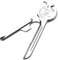 RYHHH 7 in 1 Upgraded Multi Tool Keyring,Pocket Keyring Multitool Can be Used as Keychain, Ruler, Angle Ruler, Screwdriver, Knife, Bottle Opener, Sawtooth, Men Gift, Size of a House Key