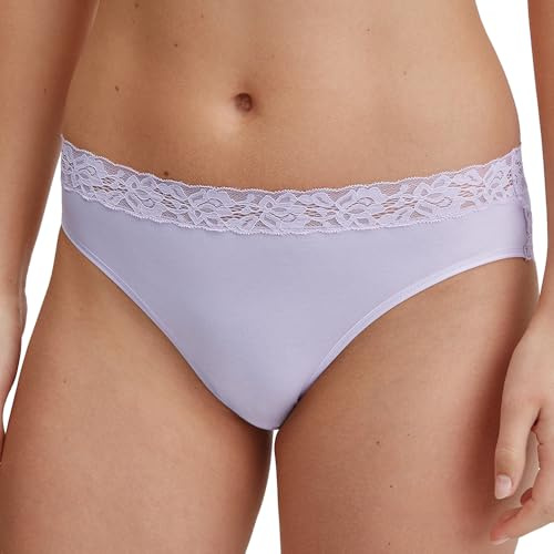 CALIDA Natural Comfort Lace Slip Damen | Unterhose regular cut, weich, elastisch und elegant mit feiner Spitze
