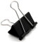 Foldback Klammern Clips Groß 60mm 6 Stück Büroklammern klemmen Vielzweckklammern Super Extra Groß Bulldoggen-Clips, (Schwarz)
