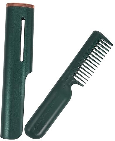 CANIGHT Cepillo Alisador Calentamiento Plancha Eléctrica Peine Para Cabello Peine Alisador Herramienta Peinado