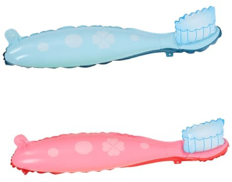 HOUDERCO 2stücke Zahnbürstenballon Für Kinderpartys Großer Ballon Zur Dekoration Geeignet Für Kleinkinder Und Geburtstagsfeiern