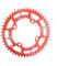 SJHFKDK Kettenblätter,Bike Ritzel Rundes Fahrradkettenblatt 104BCD 40 42 44 46 48 50 52 T MTB Mountainbike Kettenblatt 104 Bcd(48T,Red)