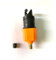 SHINEOFI tragbarer Luftkompressor Inflator sup Kanu Bilgenpumpe Auto Kajak-Bilgenpumpe Boot Luft Kompressor pumpe Orange Zufällige Farbe