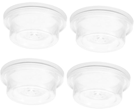 CALLARON 4pezzi Ciotola in Silicone Parte Trasparente per Ciotole in Silicone Ciotole per Allattamento al Seno Forniture per Allattamento al Seno