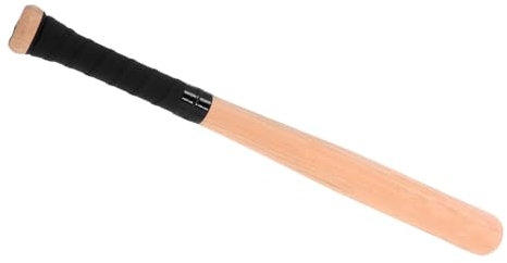 Abaodam Leichter Holz Baseballschläger Tragbarer Trainingsschläger Eschenholz Handgehaltener Sport Baseballschläger für Erwachsene Langlebig und Spleißfrei